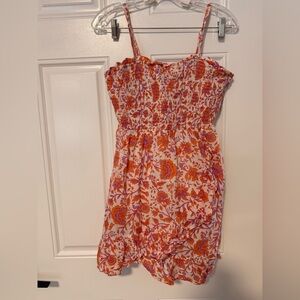 Vineyard Vines Girls Floral Summer Dress